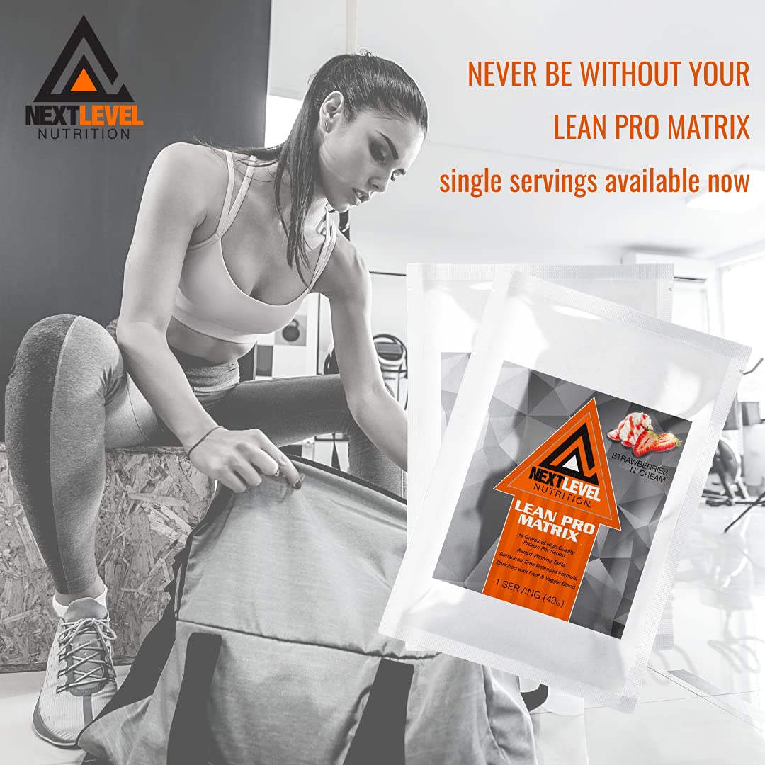Next Level Nutrition Lean Pro Matrix Protein Travel Packs 1 Travel Pack