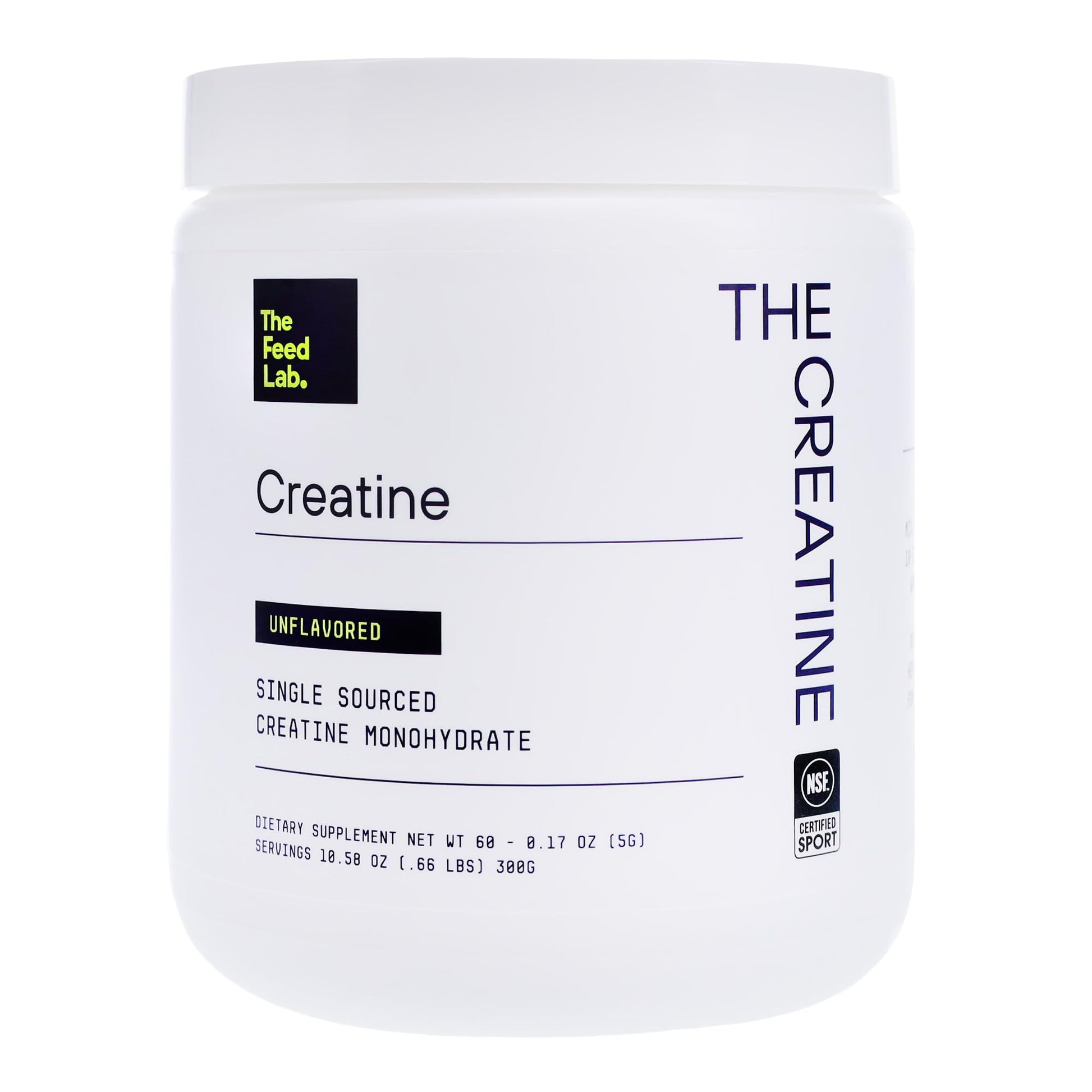 The Feed Lab Creatine Monohydrate Powder 10.58 oz