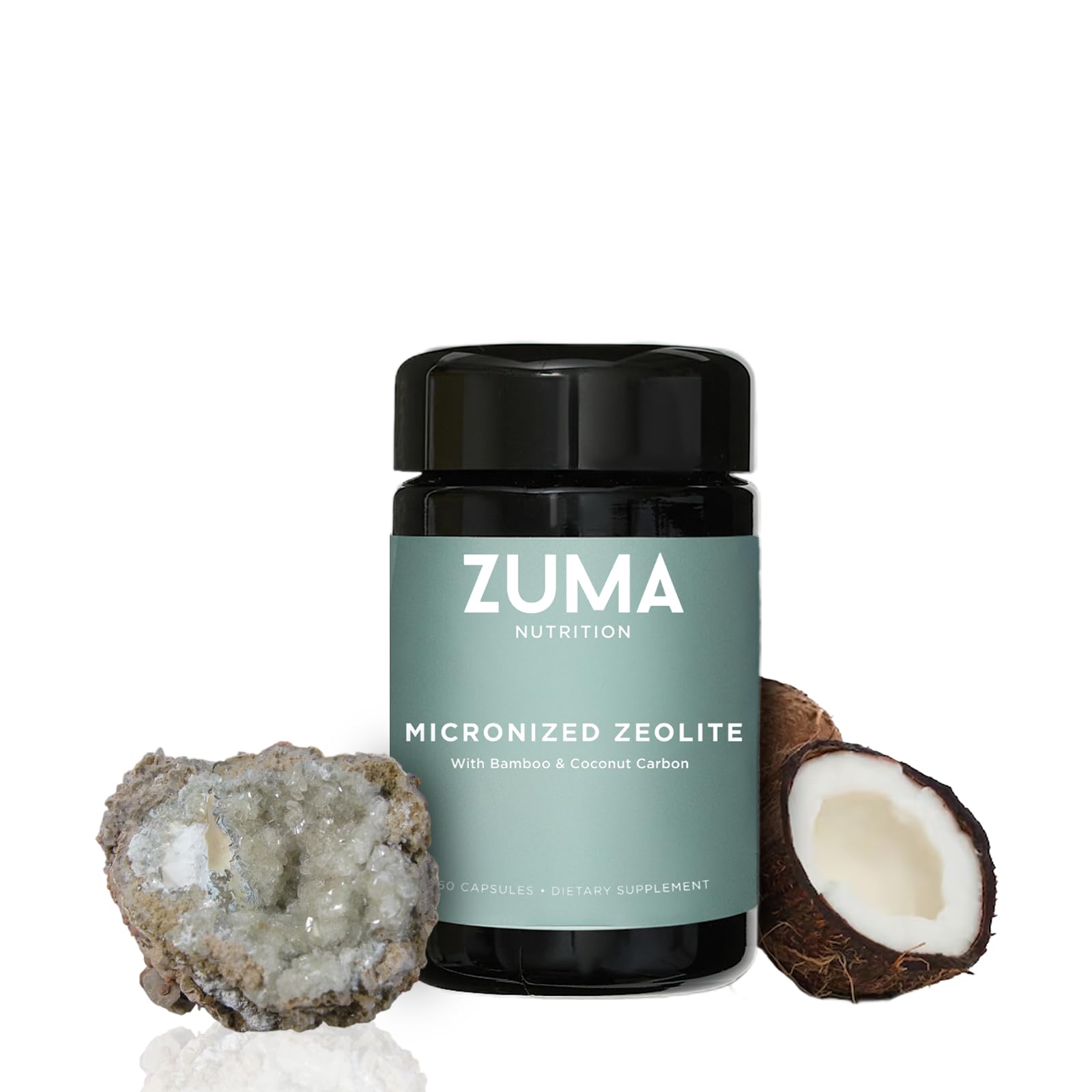 Zuma Nutrition Zeolite Micronized Capsules, 60 Capsules