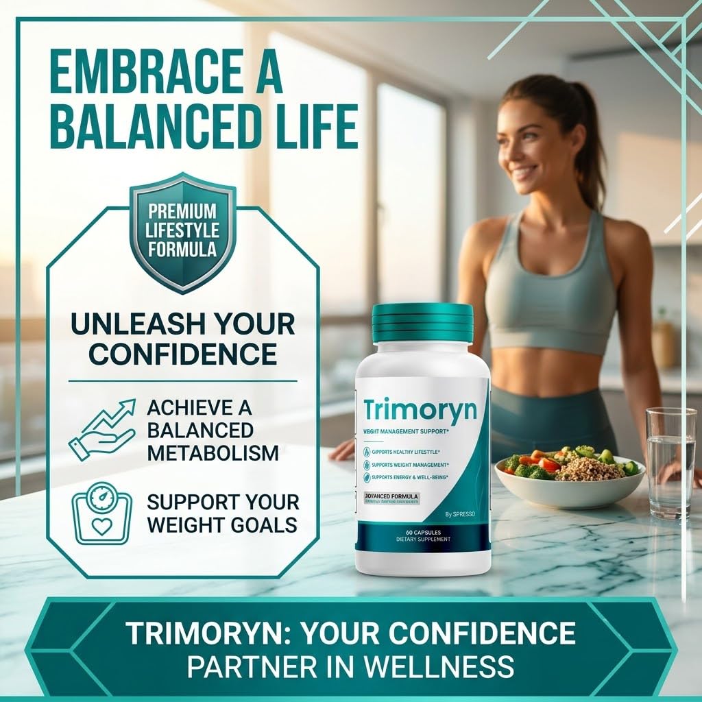 SPRESSO Trimoryn Supplement Pills for Daily Wellness Capsules, 120 Capsules