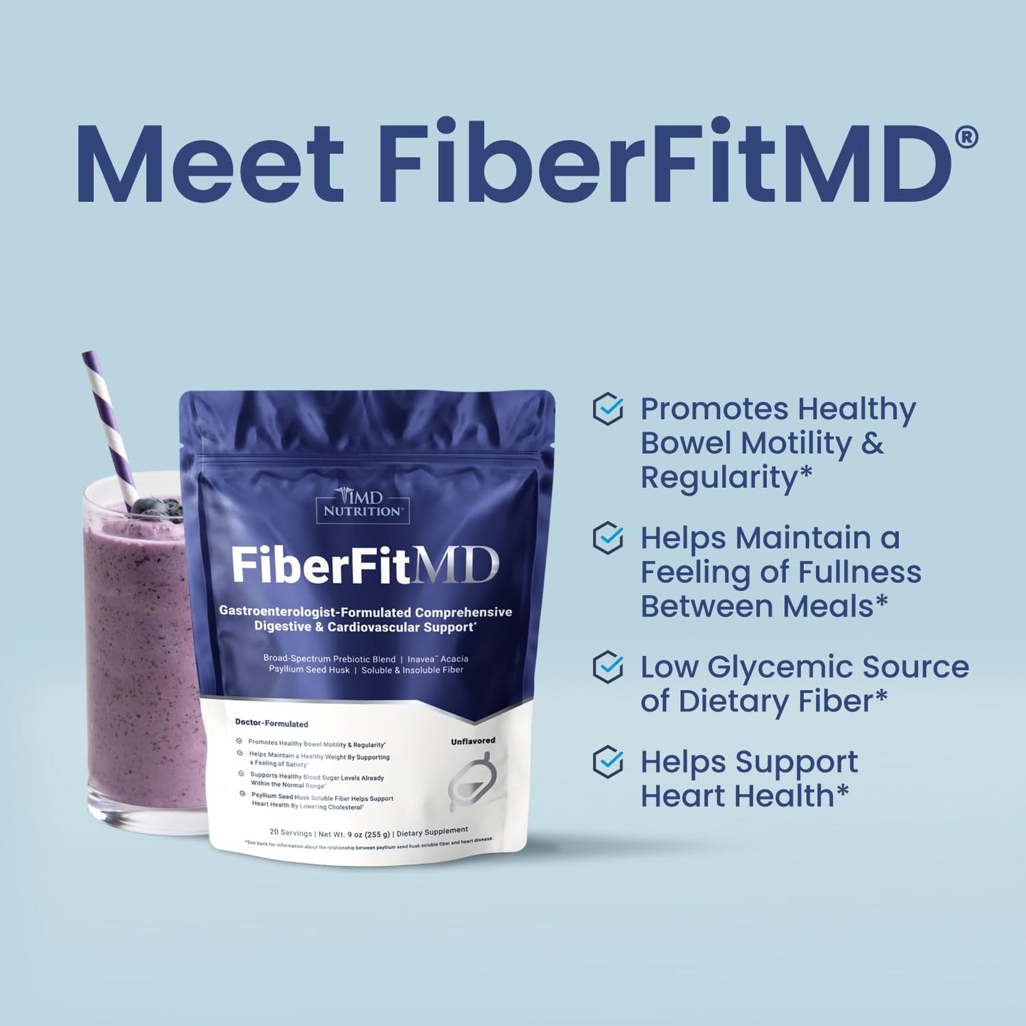 1MD Nutrition FiberFitMD Powder 9