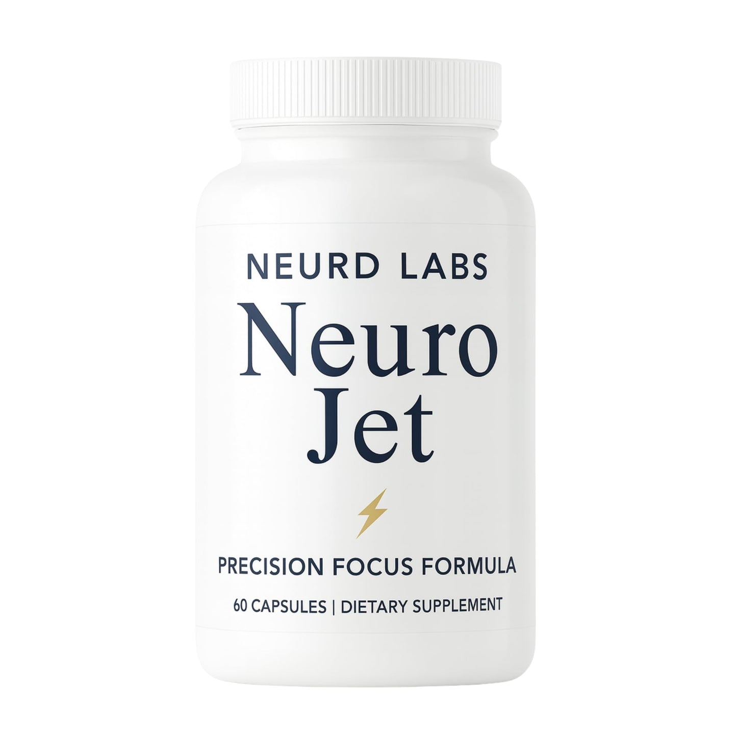 Neurd Labs Neuro Jet Nootropic Capsules, 60 Veggie Capsules