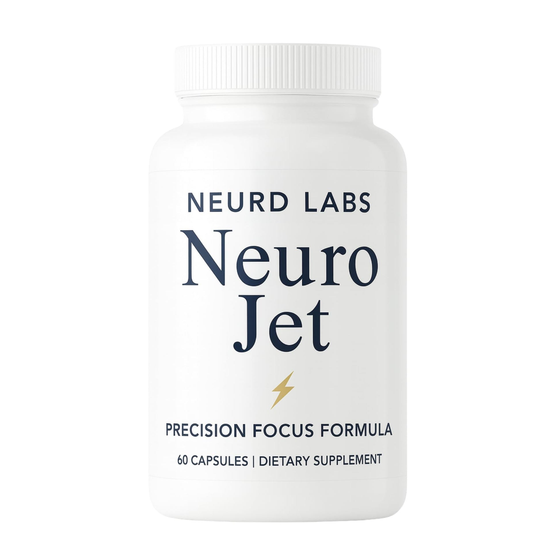 Neurd Labs Neuro Jet Nootropic Capsules, 60 Veggie Capsules