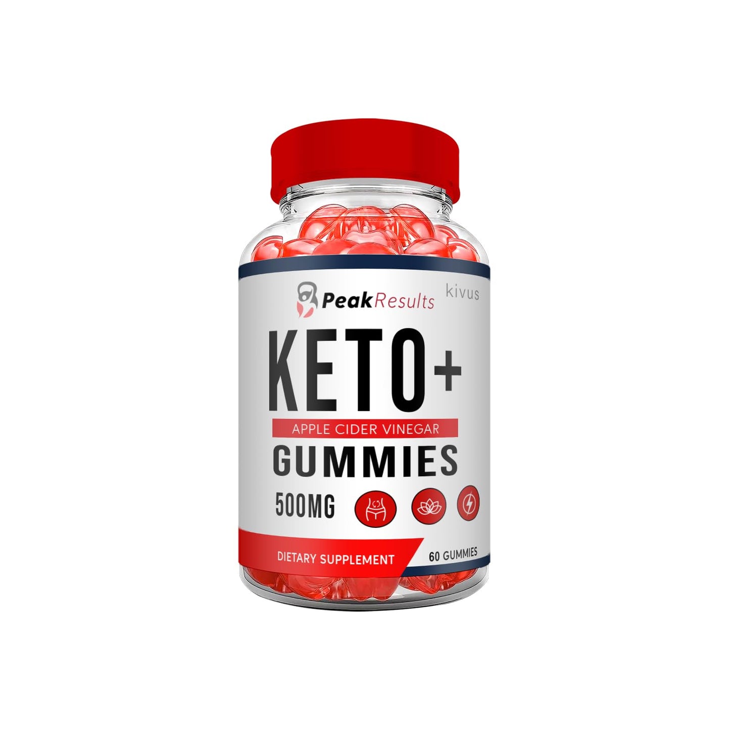 Kivus PeakResults Keto + ACV Gummies 60