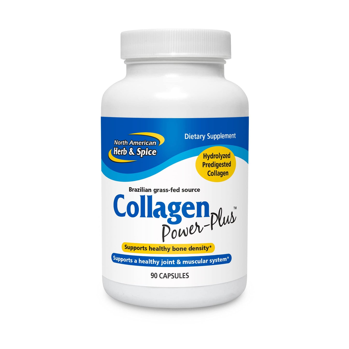 NORTH AMERICAN HERB & SPICE Collagen Power-Plus Capsules 90 Count