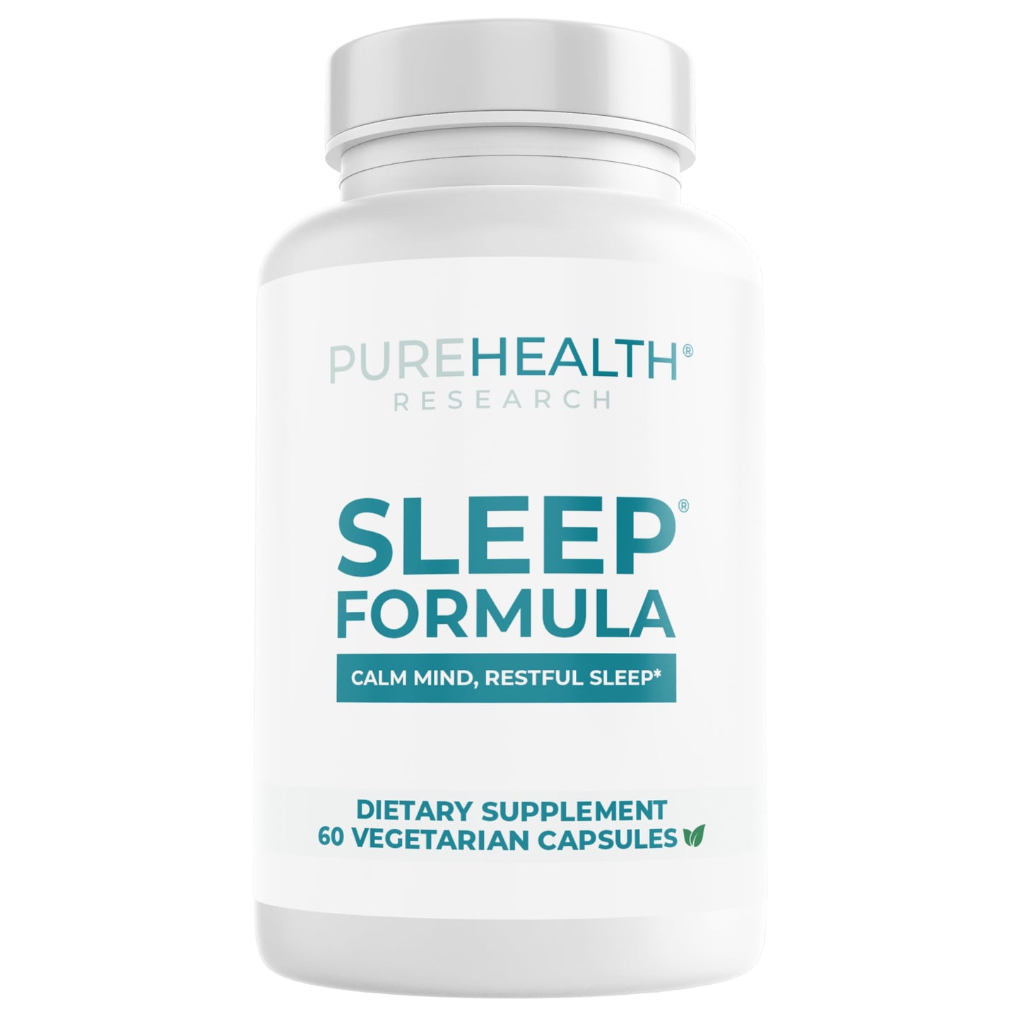 PUREHEALTH RESEARCH Sleep Formula Capsule, 60 Capsules