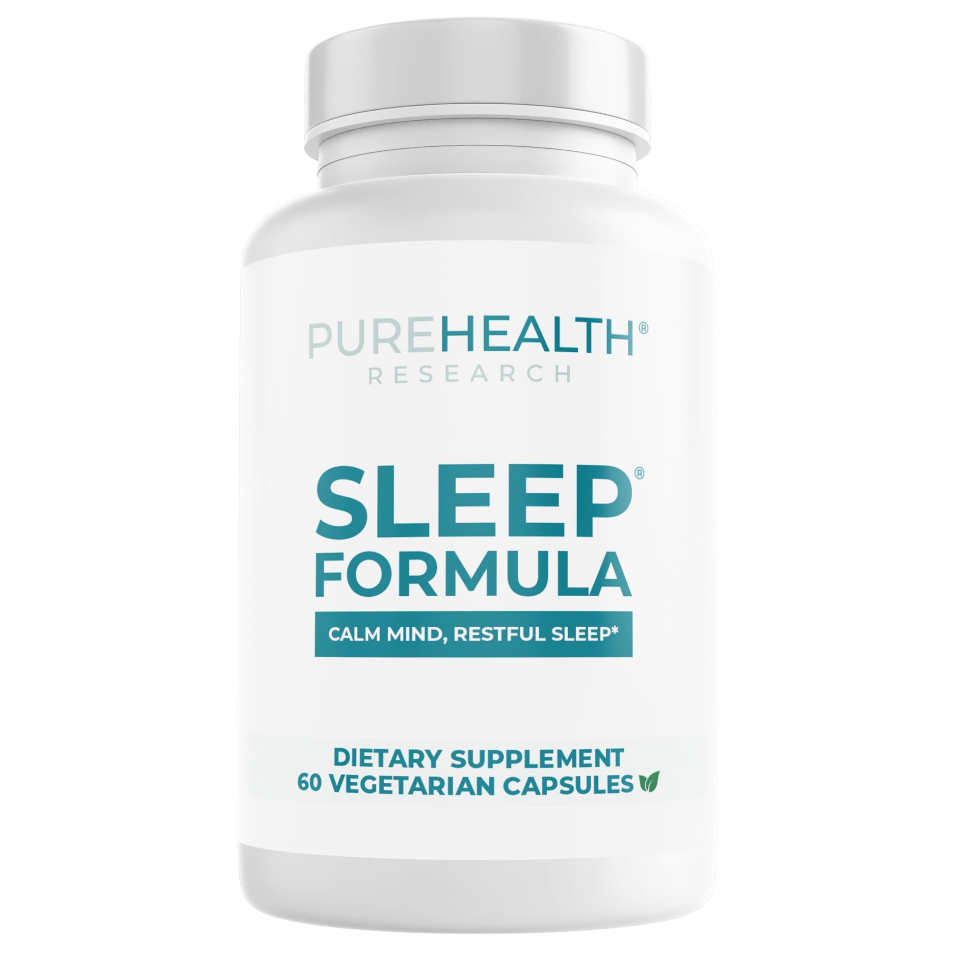 PUREHEALTH RESEARCH Sleep Formula Capsule, 60 Capsules