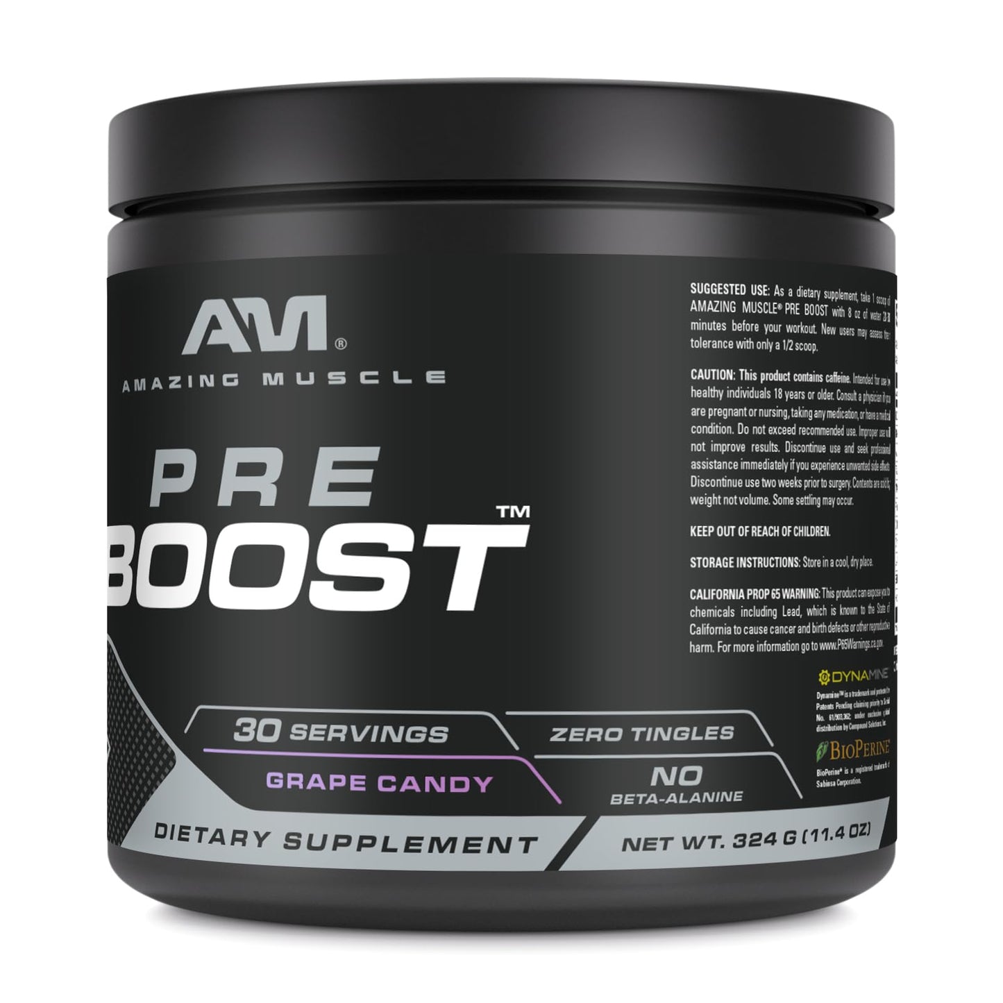 Amazing Muscle Pre Boost Powder 11.5 Ounce