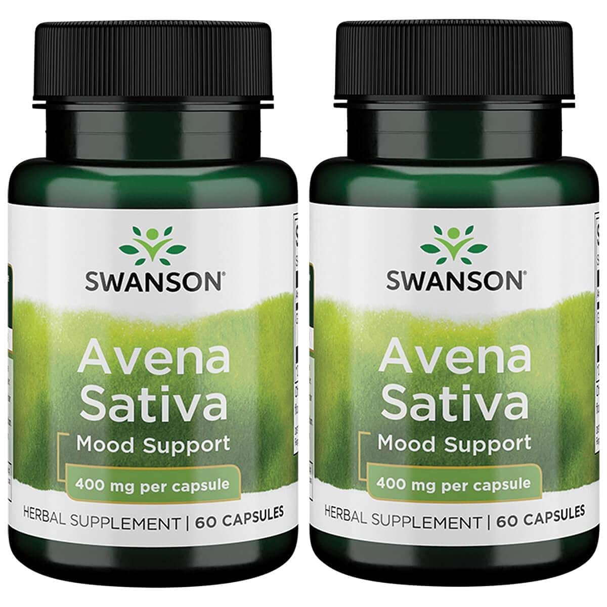 Swanson Full Spectrum Avena Sativa (Green Oat Grass) Capsules 120