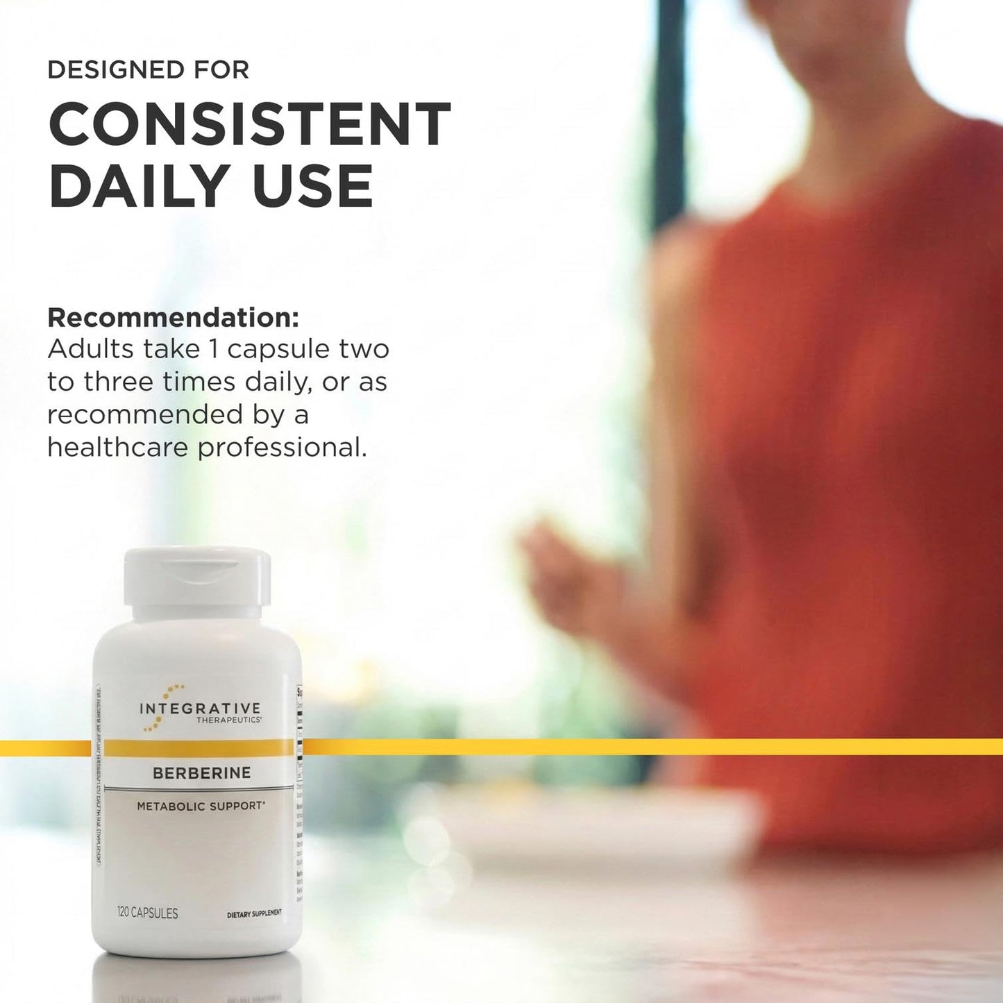 Integrative Therapeutics Berberine 1500 mg 120 Capsules