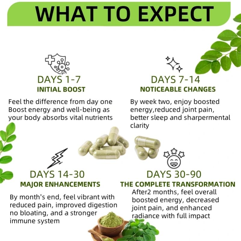Orparst Moringa Capsules 90 Capsules