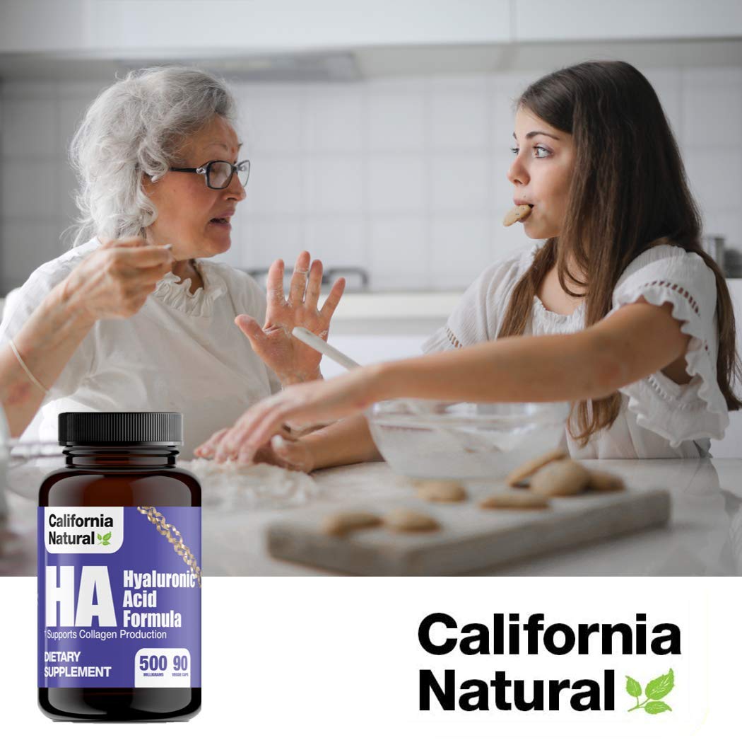 California Natural Hyaluronic Acid Formula Capsules, 90 Capsules