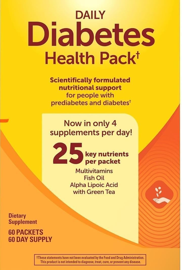 Generic Diabetes Health Softgel 1 Count