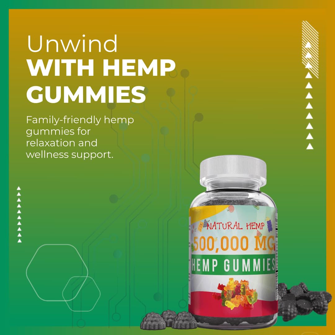 The CBD Project Organic Hemp Gummies 50 Count