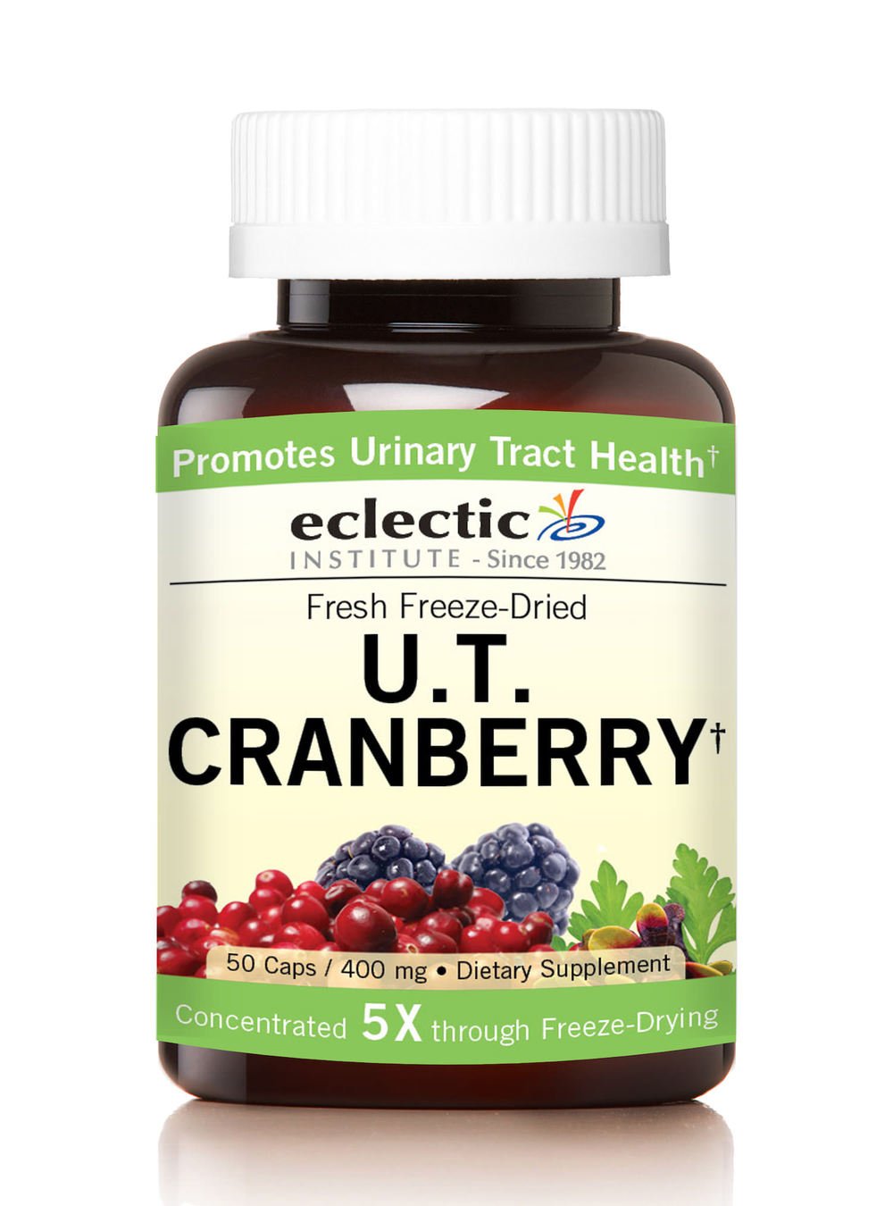 Eclectic Institute Cranberry Freeze Dried Vegetables Capsules, 50 Count