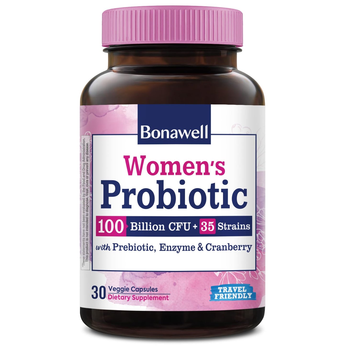 Bonawell Probiotics for Women 100B Capsule 30 Count