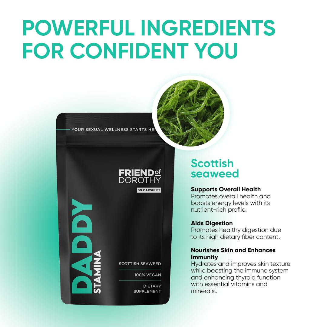 FRIEND OF DOROTHY Performance & Stamina Bundle Regain Your Younger Self and Last Longer, 120 Hard Capsules