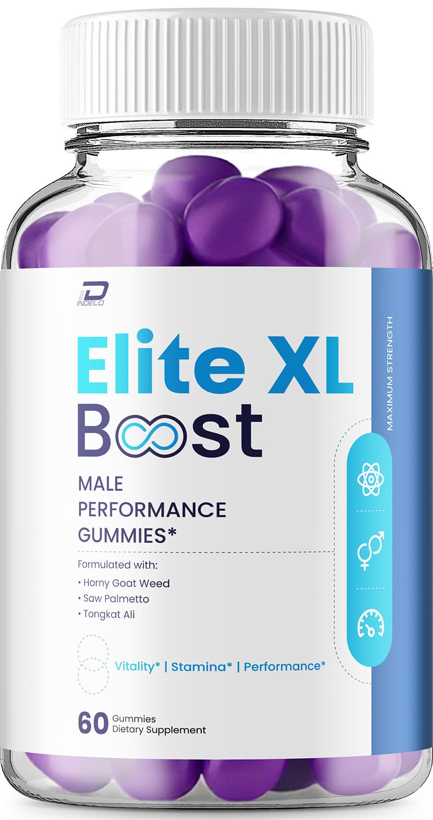 Indelo Elite XL Boost Gummy 60 Gummies