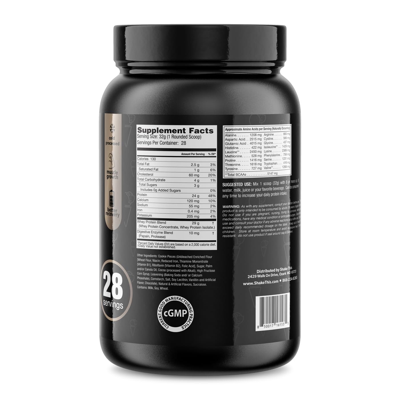 ES FIT Whey Protein Powder 32 Servings