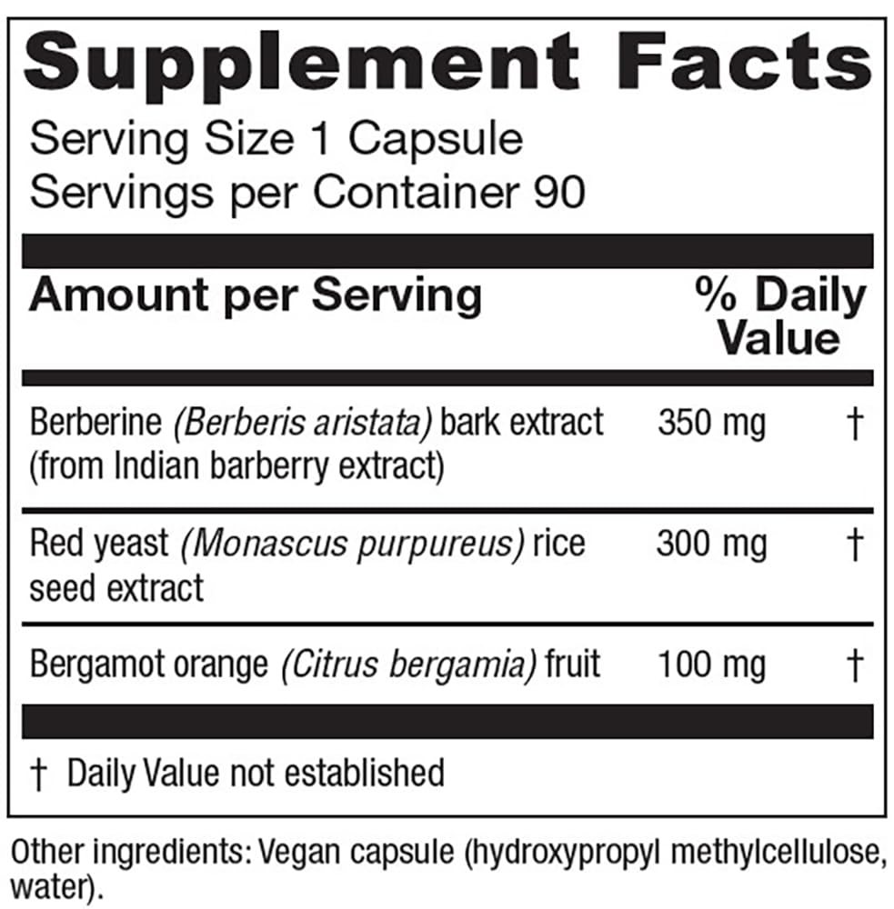 Vitanica Cholestblend Cholesterol Support Capsules, 90 Count
