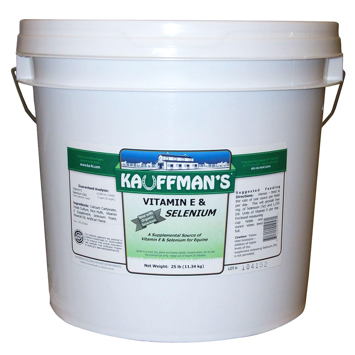 Kauffman's Animal Products Vitamin E & Selenium Powder 1