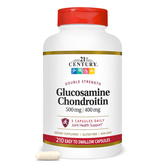 21st Century Double Strength Glucosamine Chondroitin Capsule 210 Count