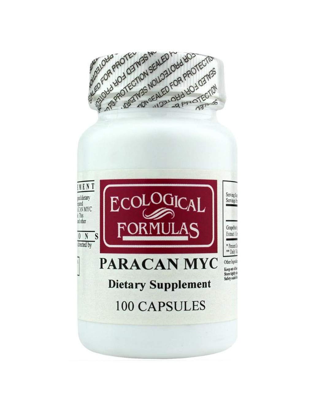 Ecological Formulas Paracan Myc Capsule 100