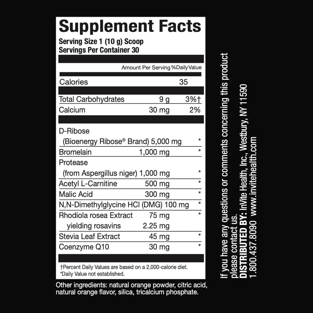 Invite Health Ribose Complex Powder 21.18 oz