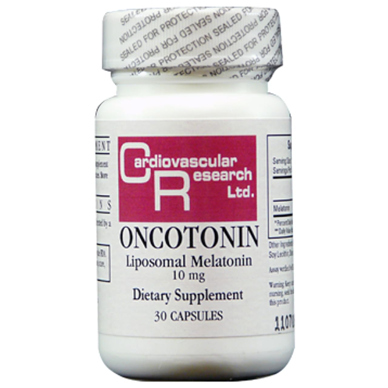 Ecological Formulas Oncotonin Melatonin 10 mg Capsules, 30 Capsules