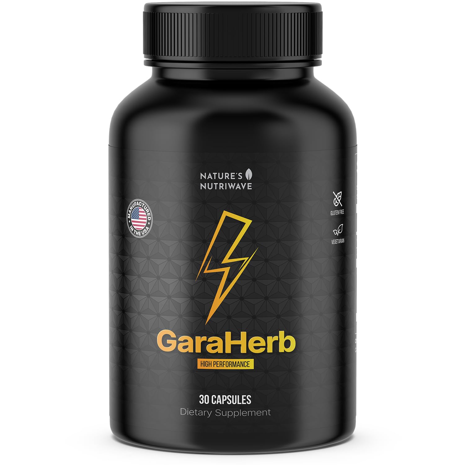 Nature’s NutriWave Garaherb L-Citrulline, Maca & Pine Bark Capsule, 30 Count