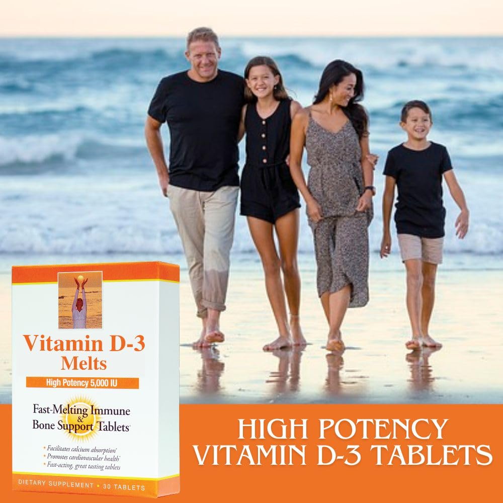SelfCare+ Dr. Newton's Naturals Vitamin D3 5000 IU (125 mcg) Chewable, 30 Count