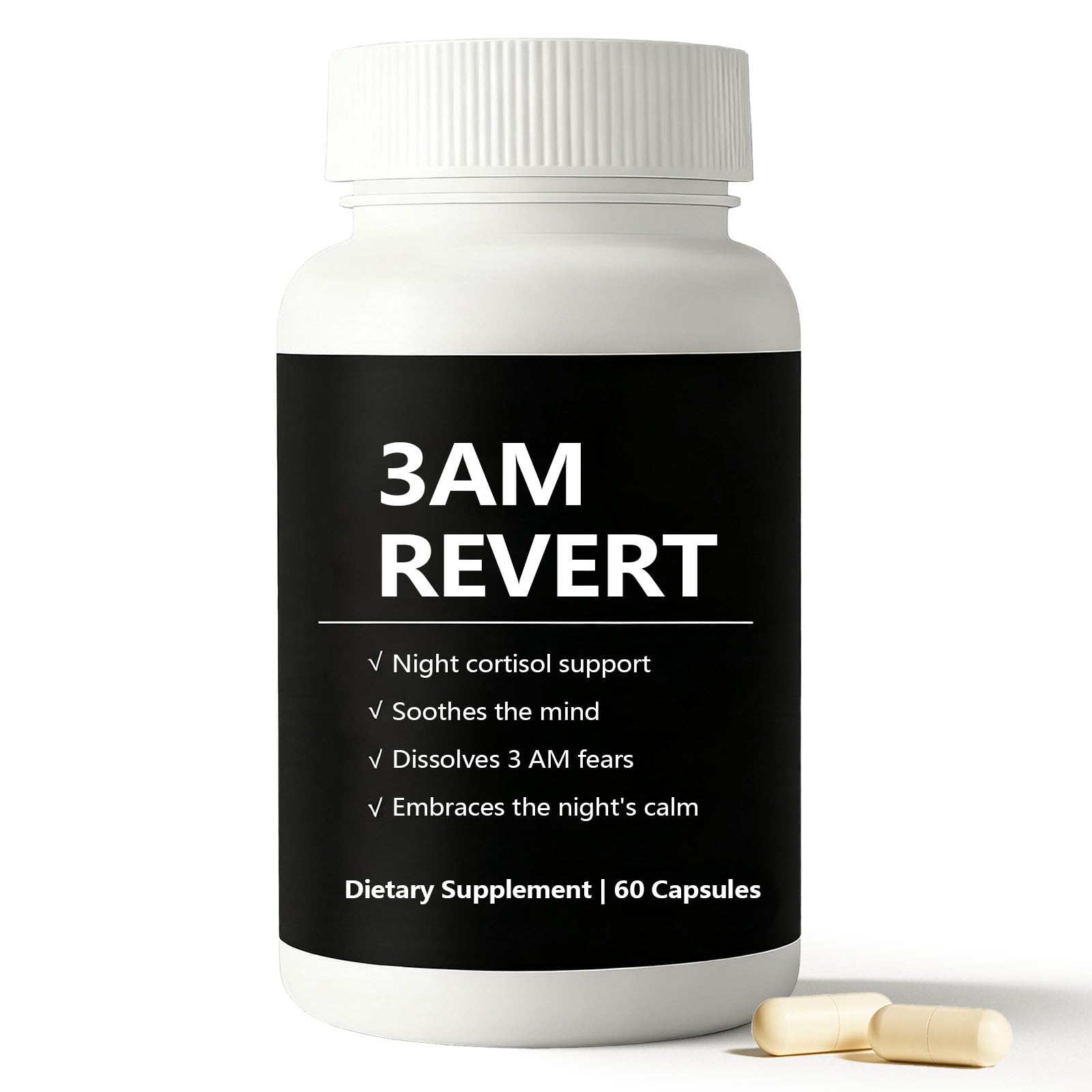 SCEZROB Kleos Cortisol 3 AM Revert Capsules, 60 Count
