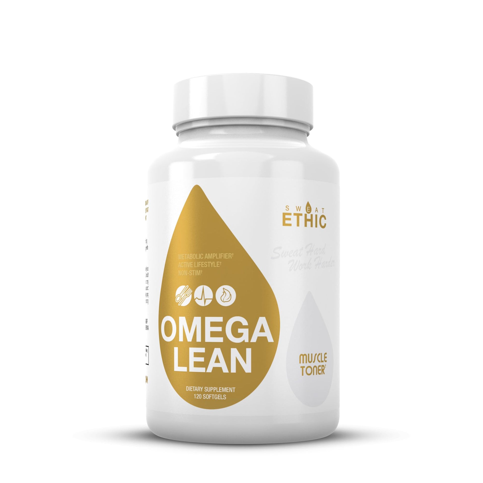 Sweat Ethic Omega Lean Muscle Toner Capsule 120 Capsules