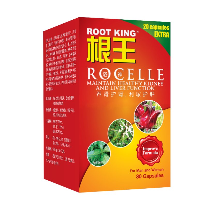 ROOT KING Rocelle Urinary Tract Cleanse Capsule, 1 Capsule