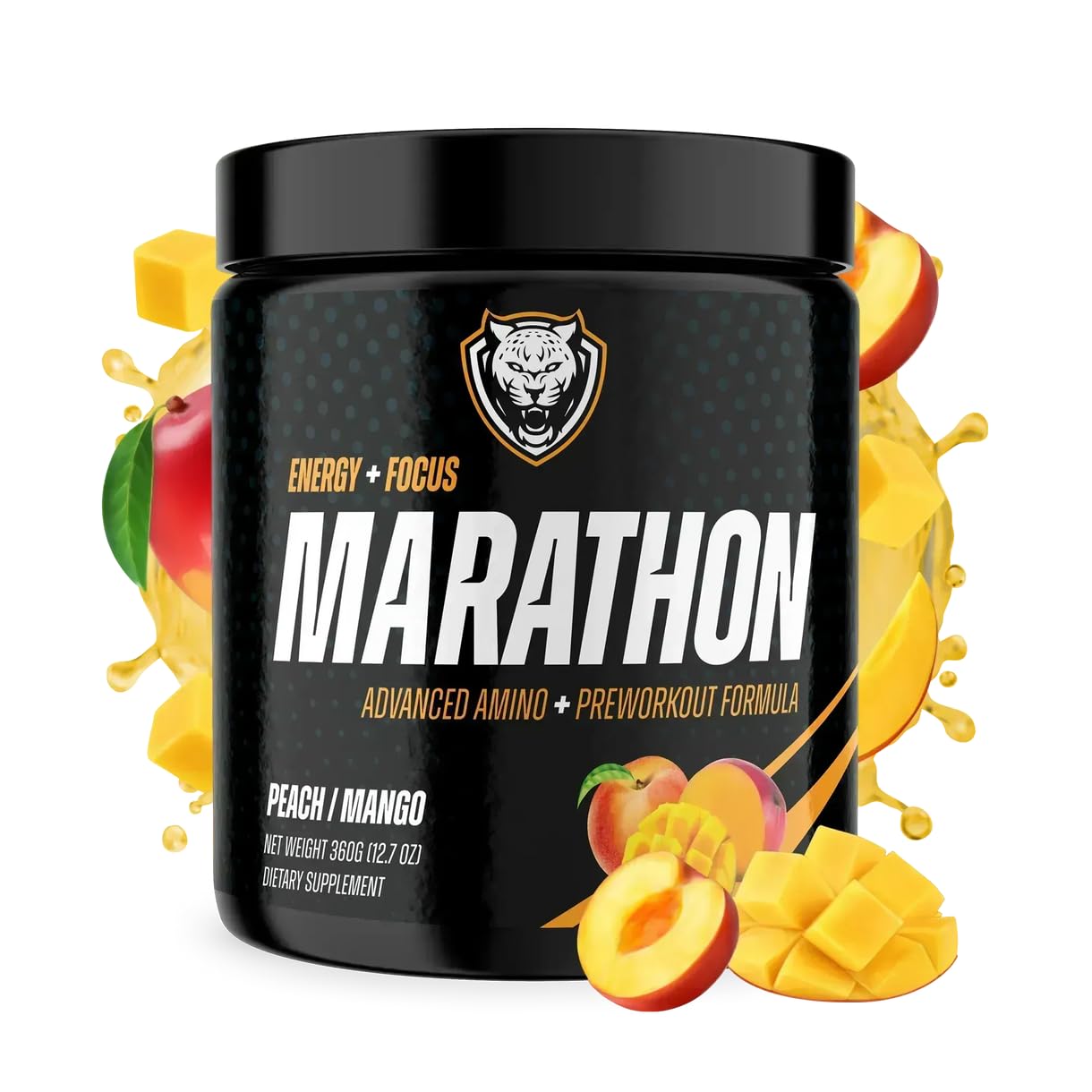 6AM Run Amino Energy with BCAAs Powder, 12.7 oz