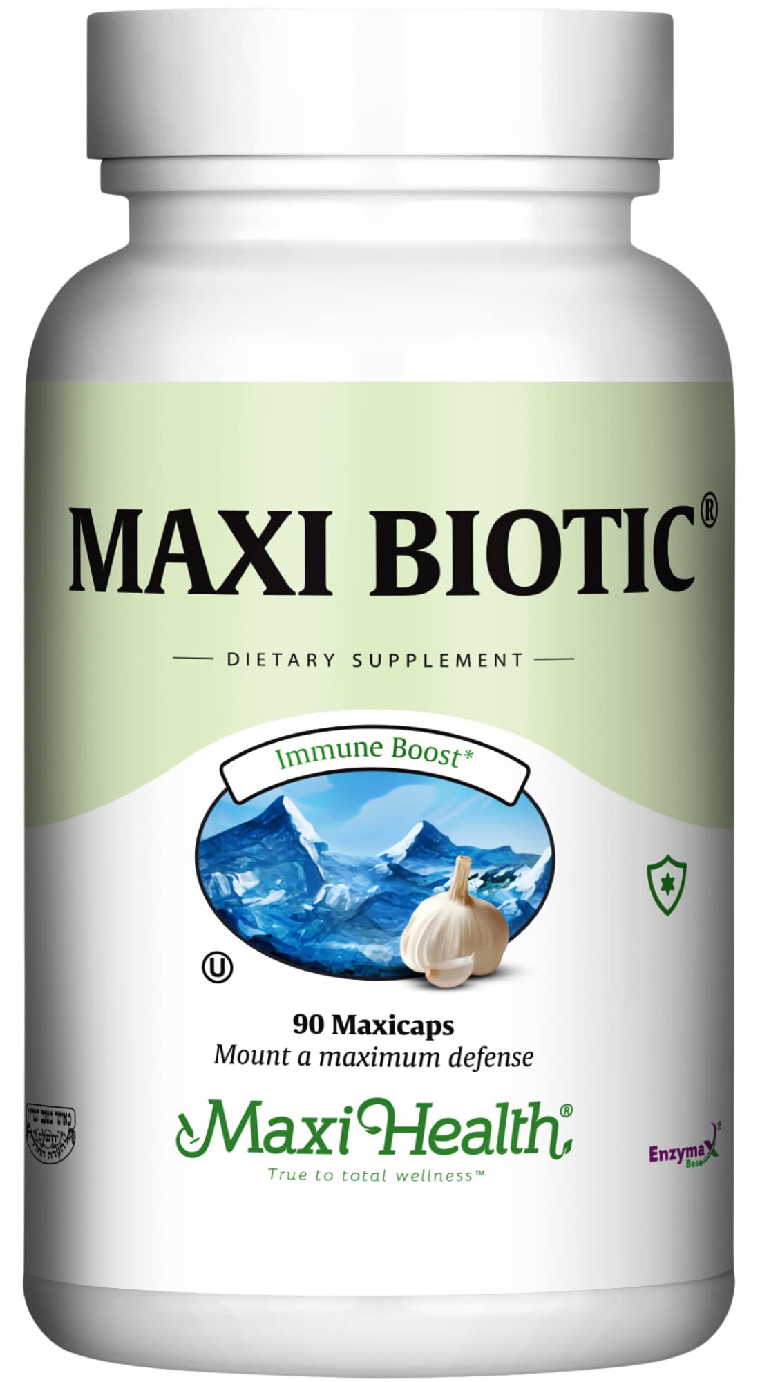 Maxi Health Garlic Supplement Capsules 90 Count