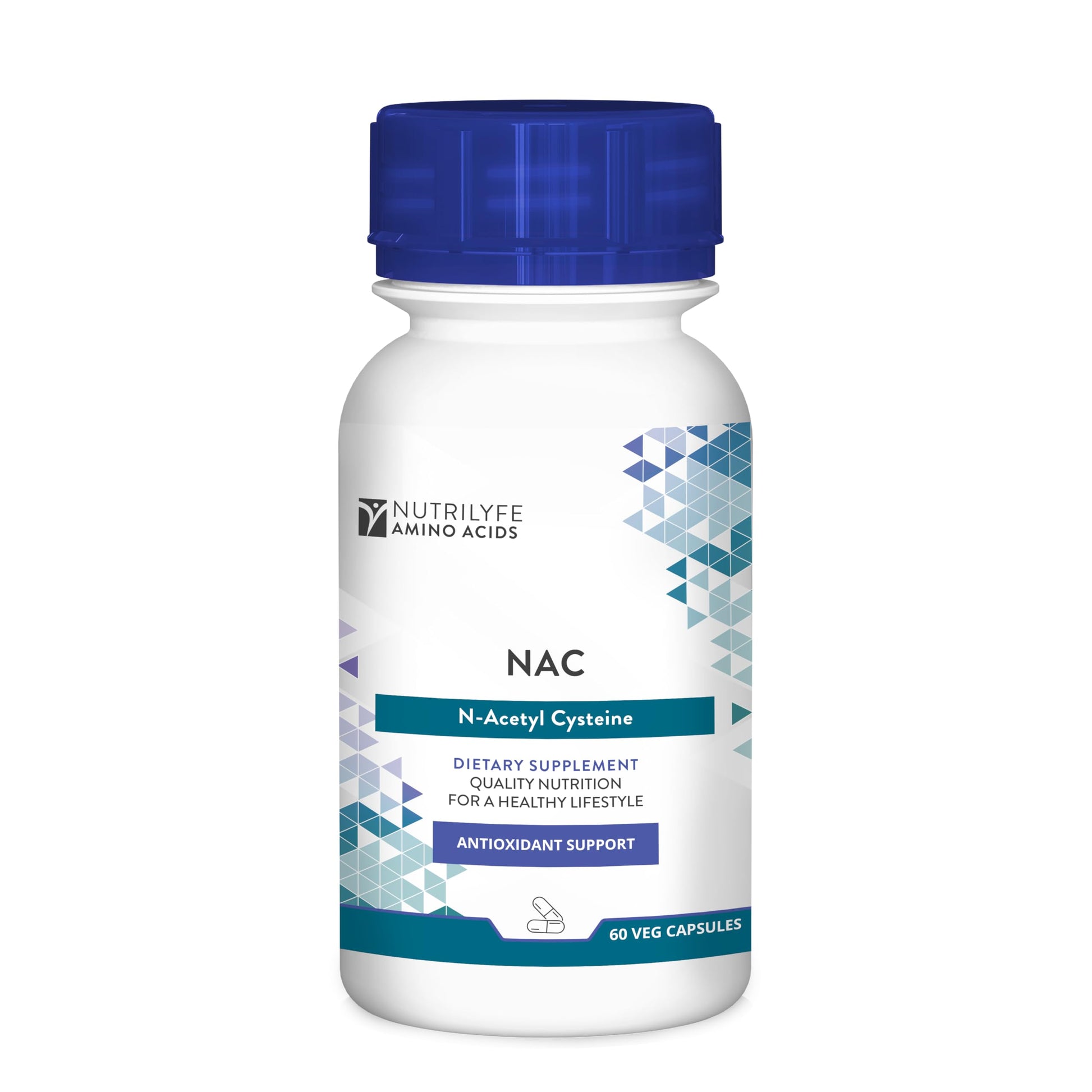 NUTRILYFE NAC (N-Acetyl Cystein) Capsule, 60 Veggie Caps