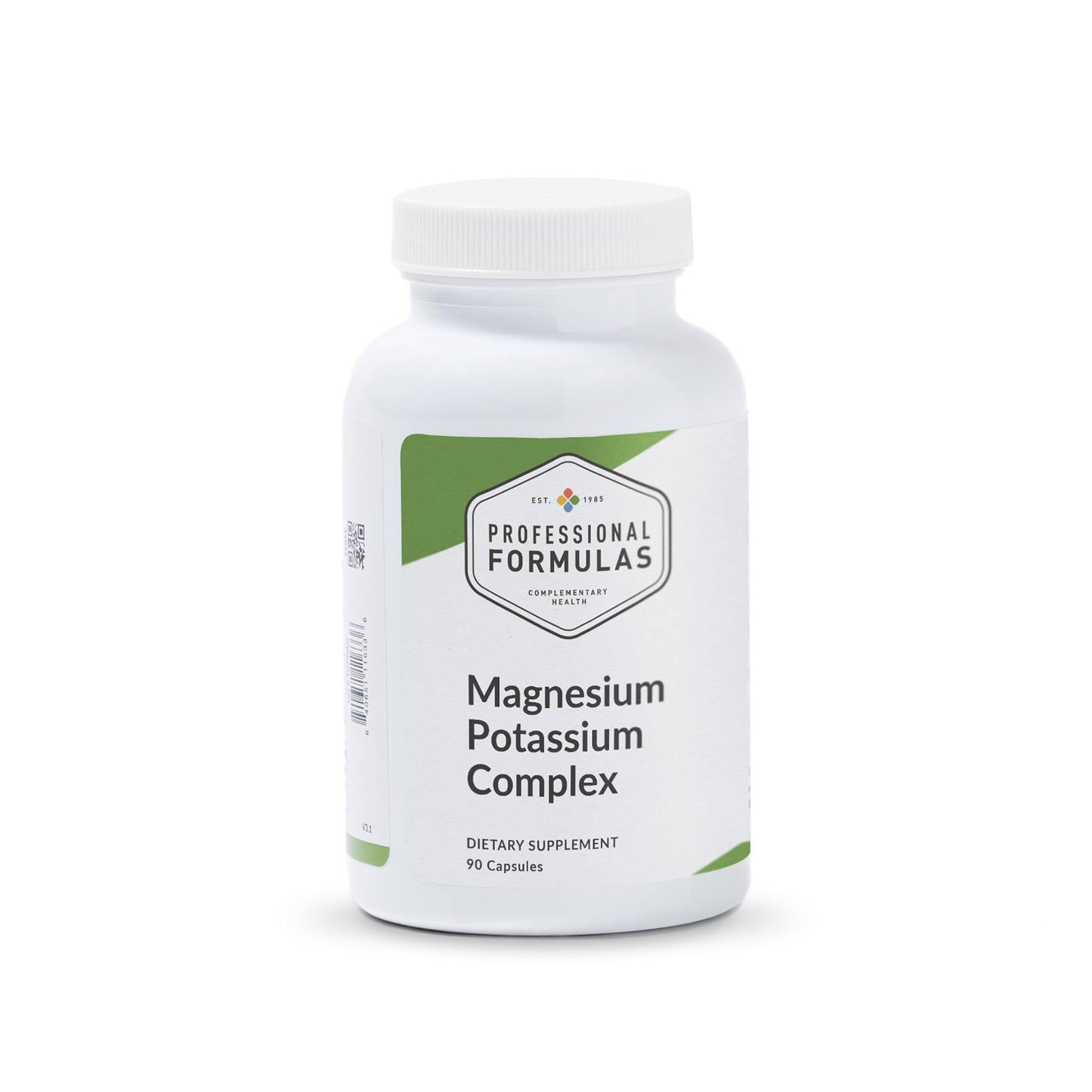 Professional Complementary Health Formulas Magnesium Potassium Complex Highly Absorbable Magnesium (Malate & Citrate) and Potassium Citrate 90 Capsules