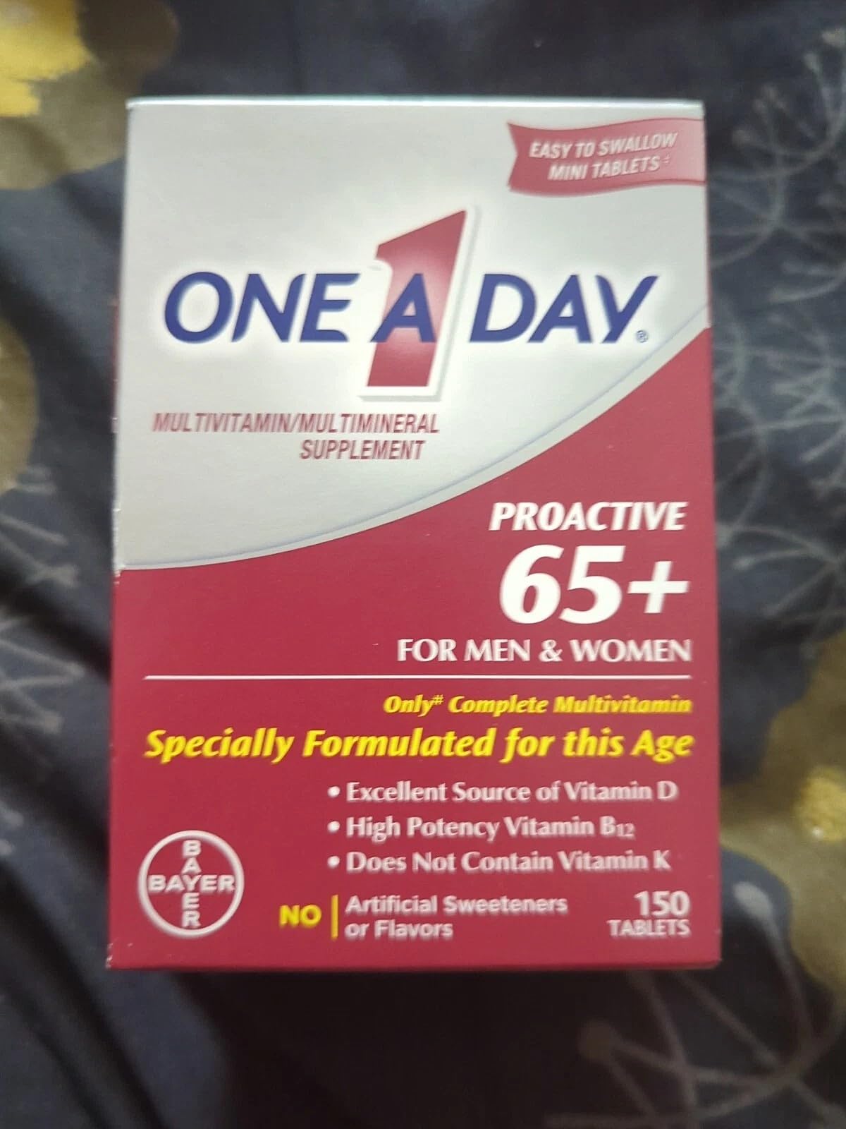 ONE A DAY Proactive 65+ Multivitamins Tablet, 150 Tablets