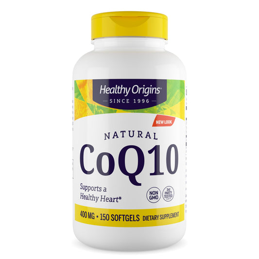 Healthy Origins CoQ10 400 mg Softgels, 150 Count