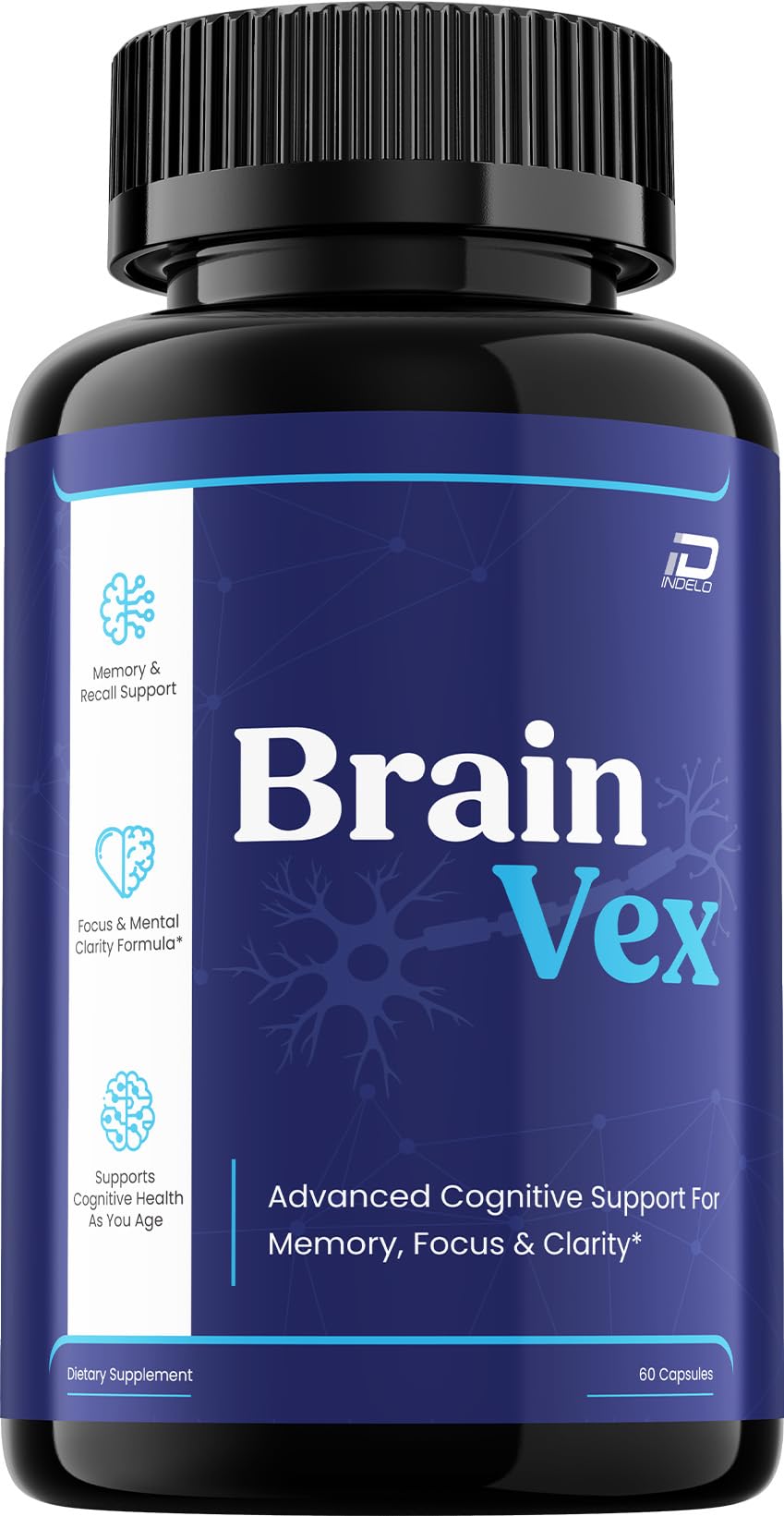 Indelo Brain Vex Capsules 60 Count