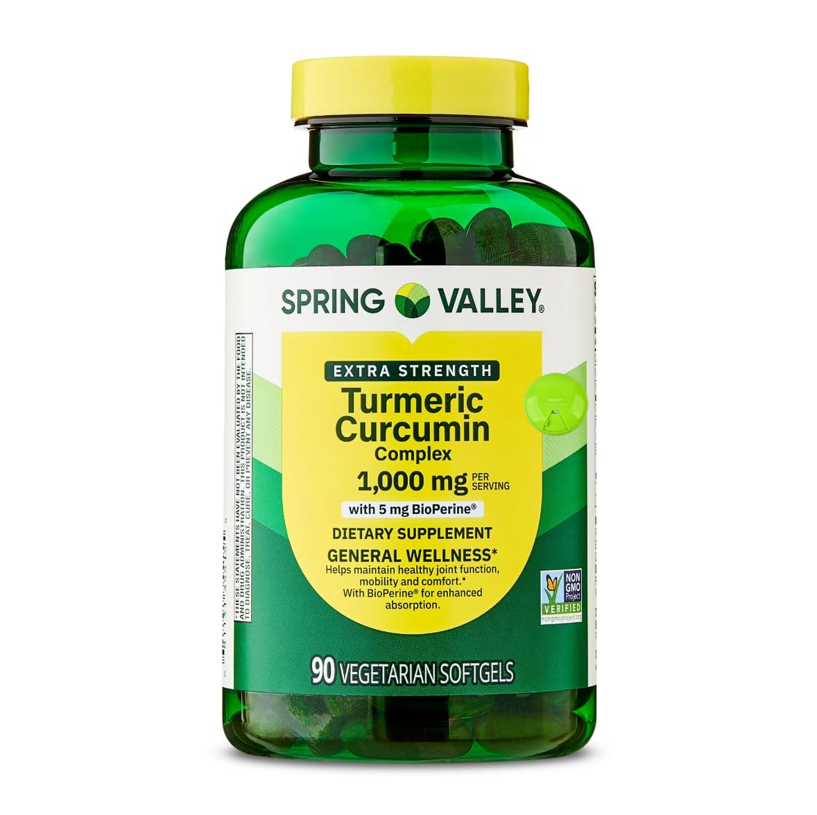 SUREFECT Turmeric Curcumin Complex with BioPerine Softgels 90 count