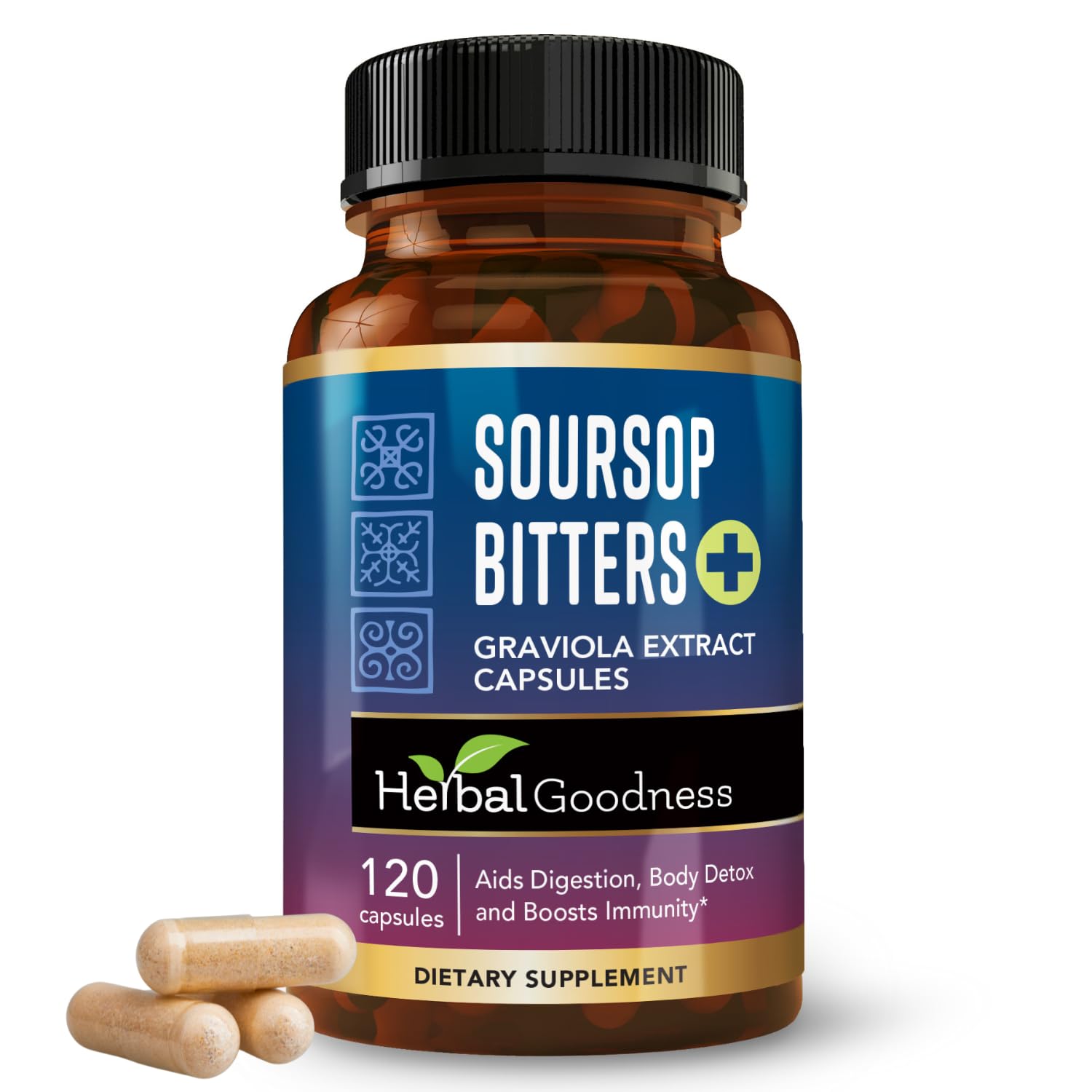 Herbal Goodness Soursop Bitters Capsules 120