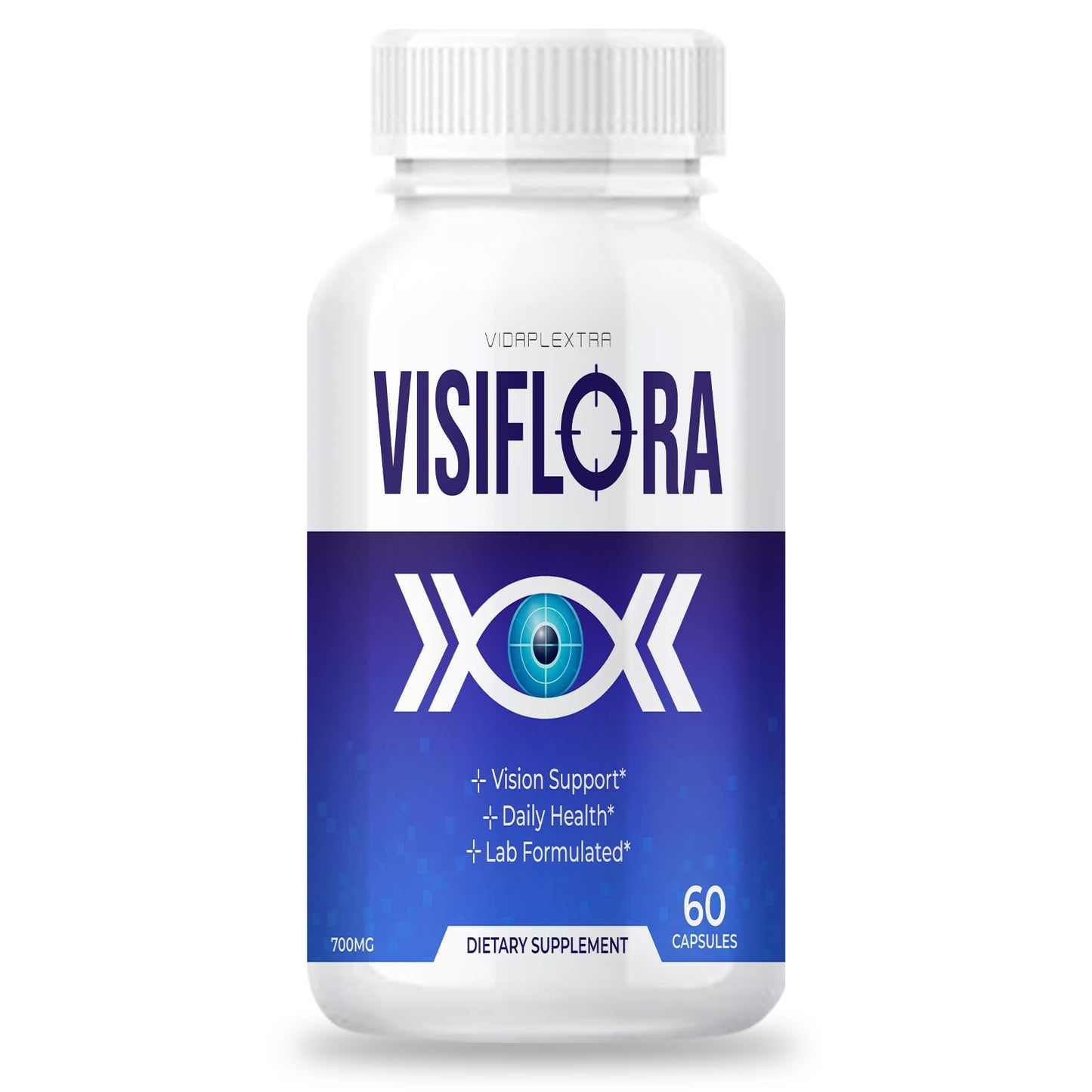 VIDAPLEXTRA Visi Flora Vision Capsules, 120 Capsules