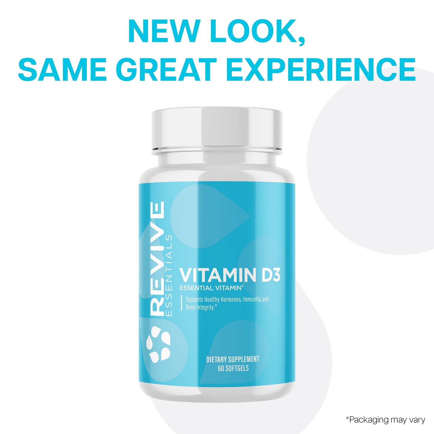 Revive Vitamin D3 Softgels 60 Count