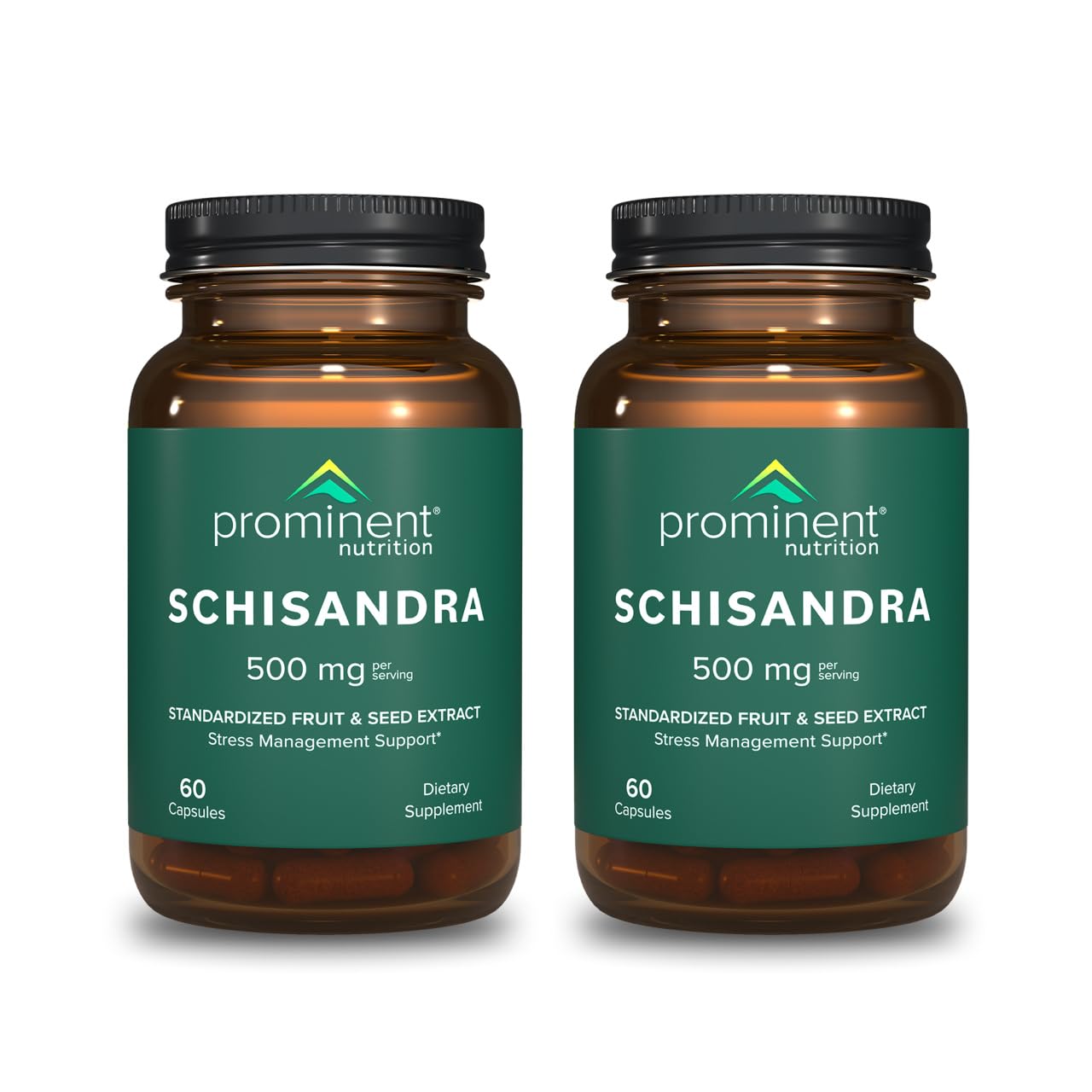 Prominent Nutrition Schisandra - Supplement for Liver & Stress Support Capsules, 120 Capsules