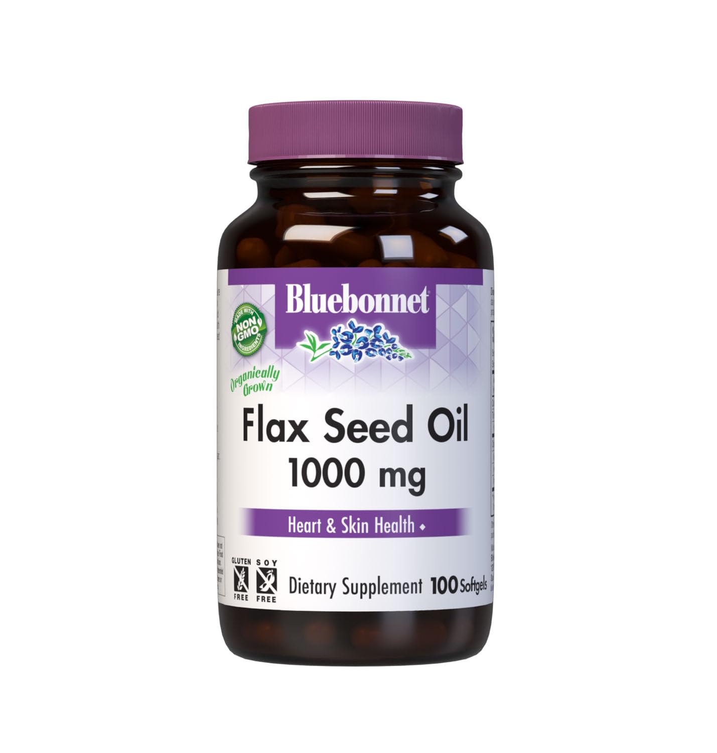 BlueBonnet Flaxseed Oil Softgel 1000 mg, 100 Count