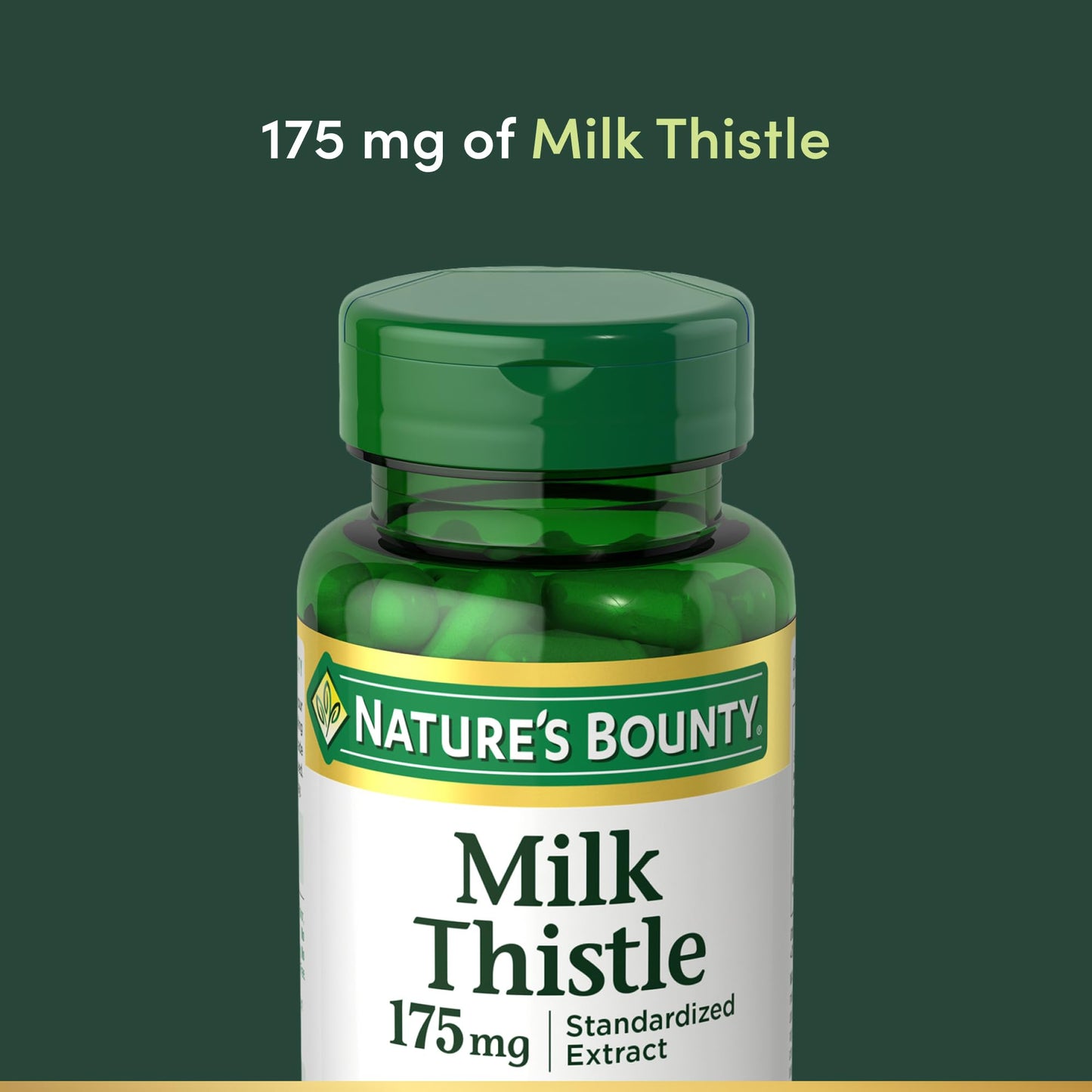 Nature's Bounty Milk Thistle 175mg 100 Capsules