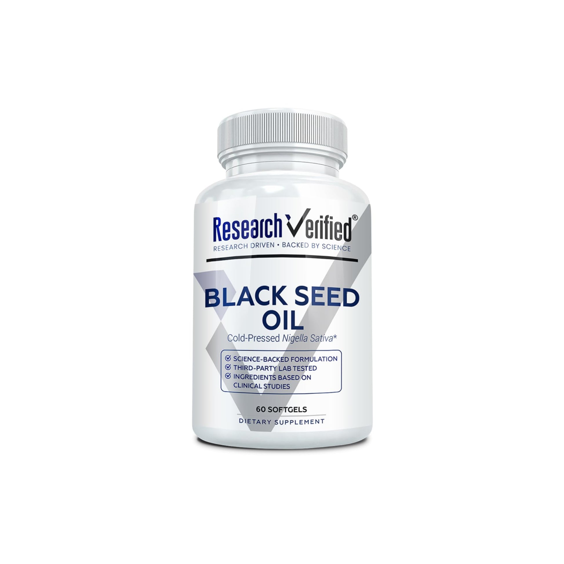 Research Verified Black Seed Oil Softgels 60 Count