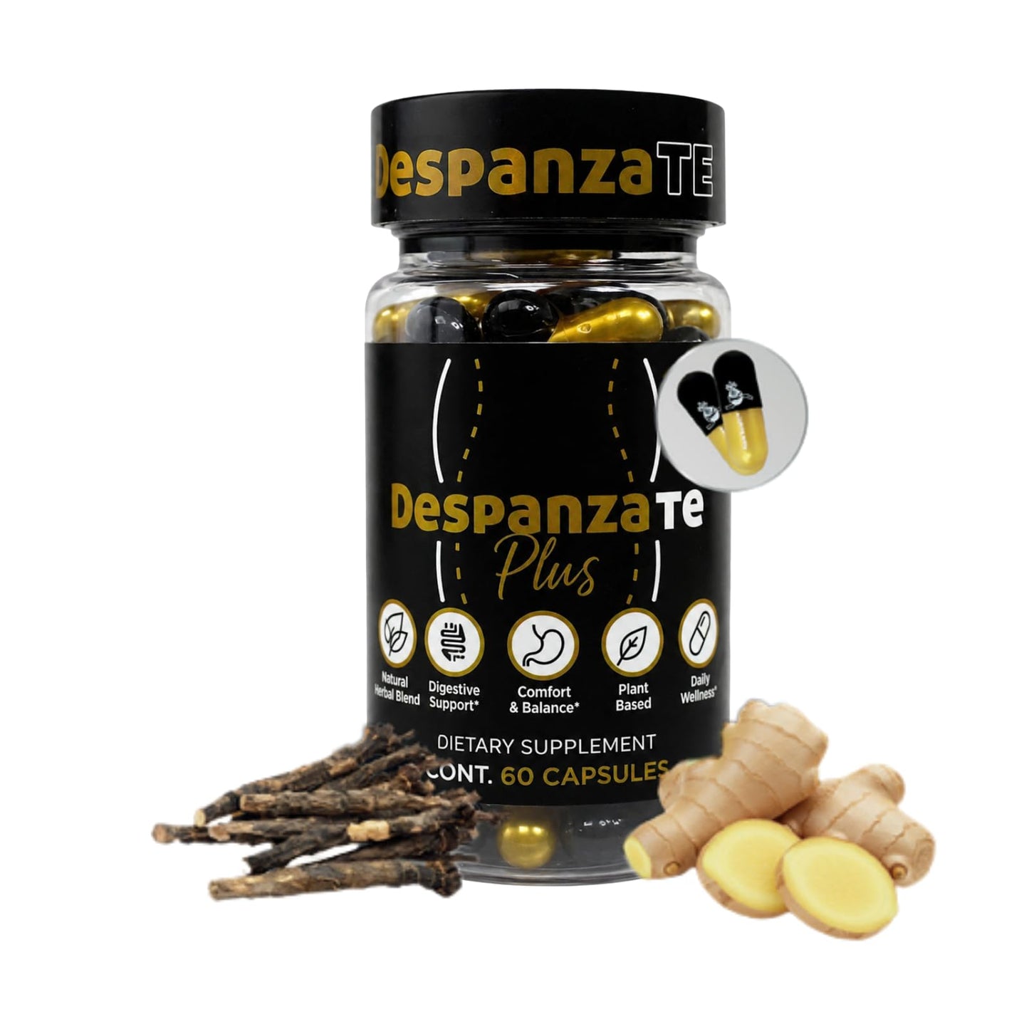 Generic Dendas Despanzate Plus Herbal Blend Supplement Capsules, 60 Count